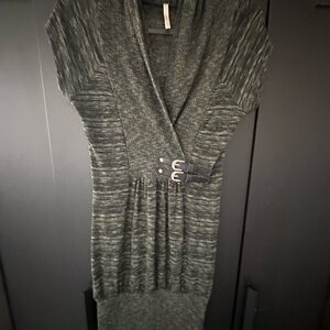 Bella D Dress sweater small green black